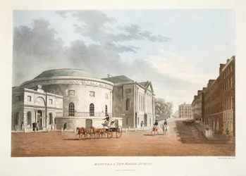 Rotunda et New Rooms, Dublin, 1795